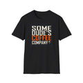 Some Dude's Coffee Company Logo T-Shirt — Black