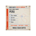 Dude's Single Source Peru No. 002 Vintage Metal Coffee Sign — 12×12