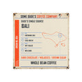 Dude's Single Source Bali No. 004 Vintage Metal Coffee Sign — 12×12